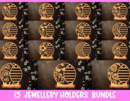 15 porta joyas florales