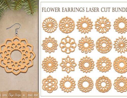 20 Pendientes de Diseño de Flores