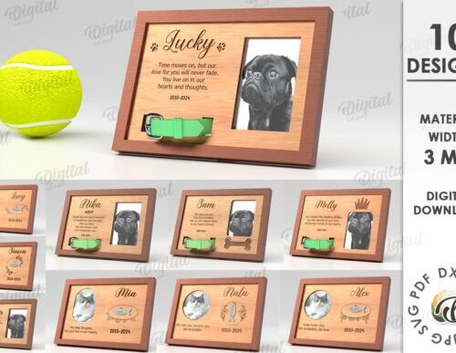 Marcos conmemorativos para mascotas