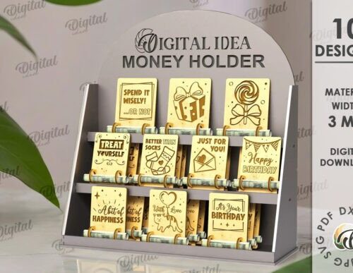 Paquete de porta billetes