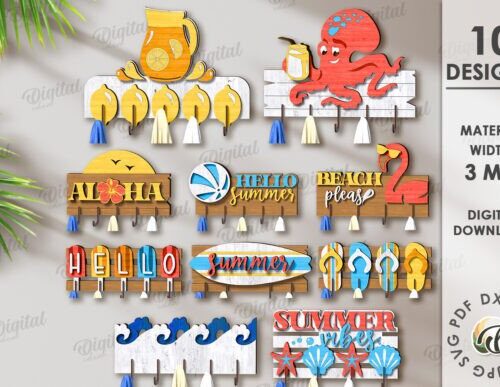 Paquete de toalleros de verano