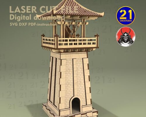Torre de vigilancia asiática