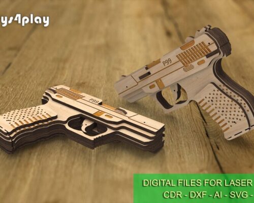 Kit de pistola láser de juguete