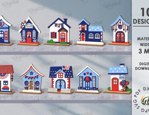 Paquete de casas del 4 de julio