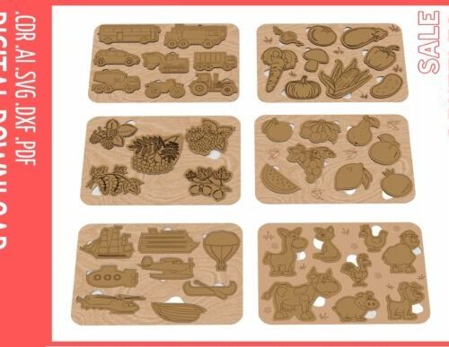 Tablero MDF para corte láser y CNC Día del Padre
