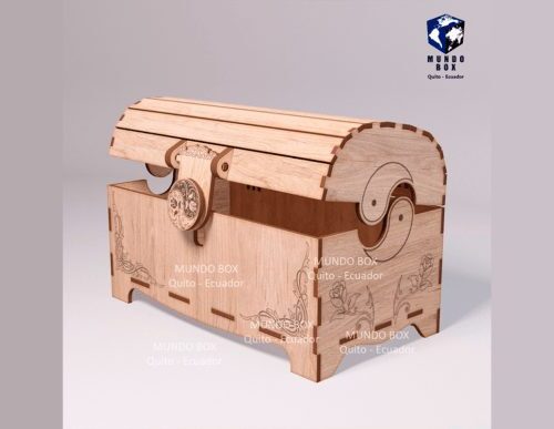 Baúl, Cofre, Caja Ying Yang, Cofre, Caja.