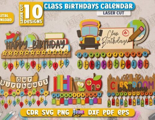 Paquete de cumpleaños para el aula