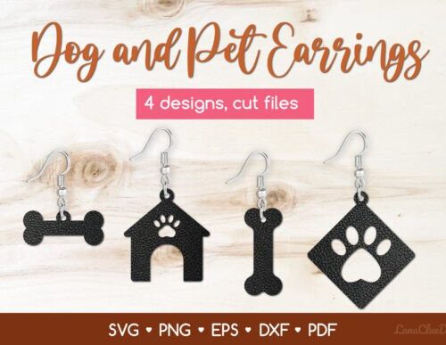 Pendientes para perros y mascotas