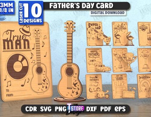 Paquete de tarjetas para el Día del Padre