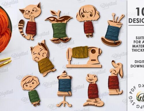 Paquete de bobinas de hilo