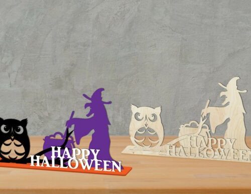 Tablero MDF para Halloween con diseño vectorial