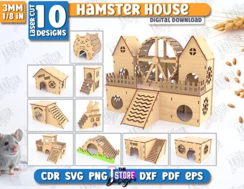 Casa para hámster