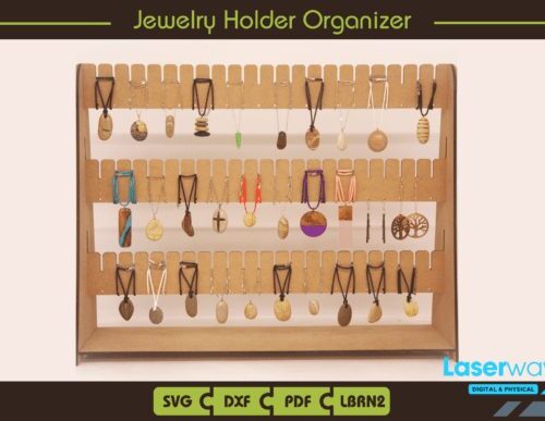 Expositor y organizador de joyas