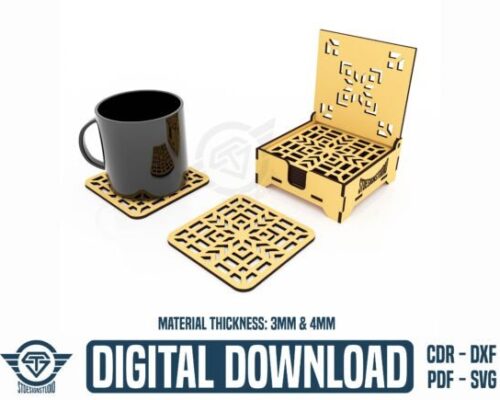 Pack 30 MDF A3 420 x 300 x 3 mm para Corte Láser y CNC — Ideal para Posavasos y Cajas