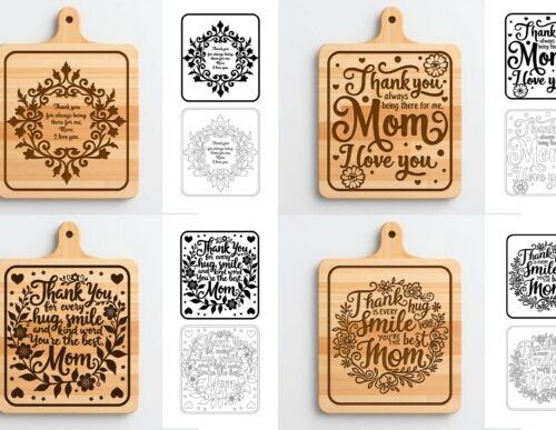 Paquete de tablero de regalo para madres