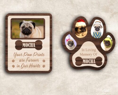 Marco de fotos conmemorativo para mascotas