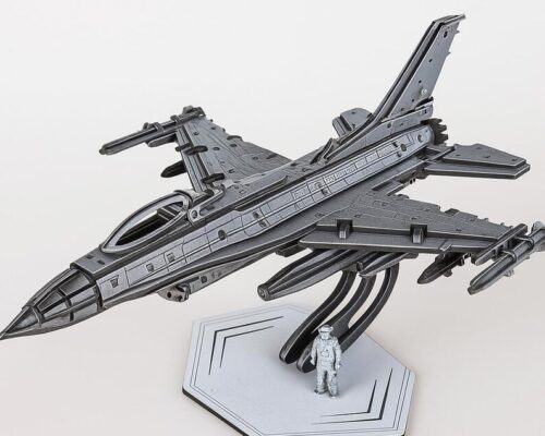 Avión de combate Día del Padre para corte láser y CNC