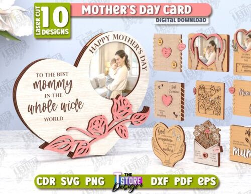 Paquete de tarjetas para el Día de la Madre