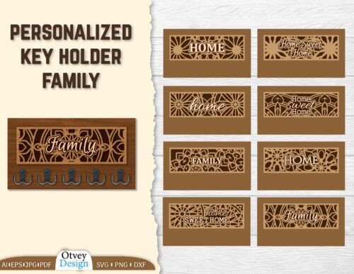 Cuelga llaves personalizado
