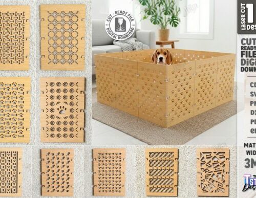 Tablero MDF para corte láser y CNC, perfecto para decoración y manualidades