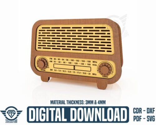 Caja de dinero de radio