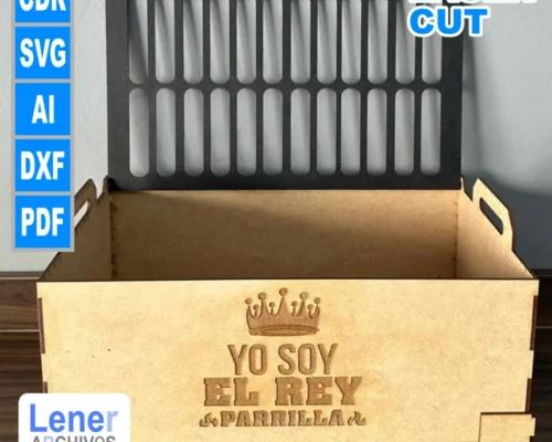 Caja de regalo parrilla