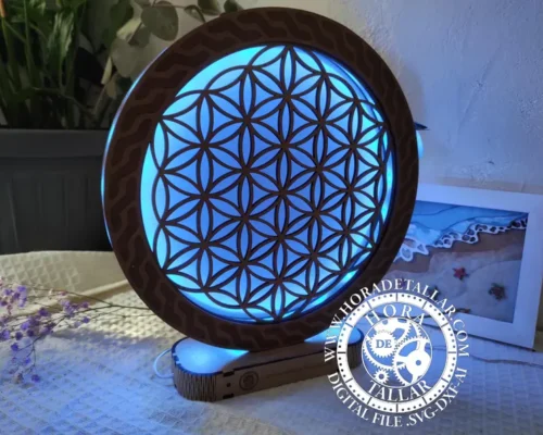 Flor de la vida – lampara decorativa led