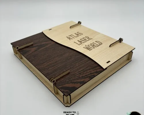 Caja multiusos con bisagra