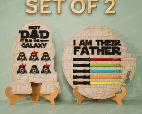 Soy tu padre letrero personalizado star wars