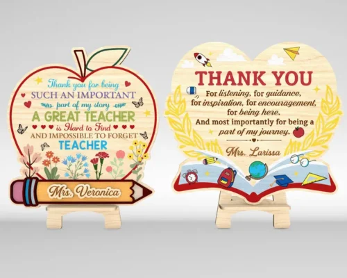 Regalo de agradecimiento para profesores