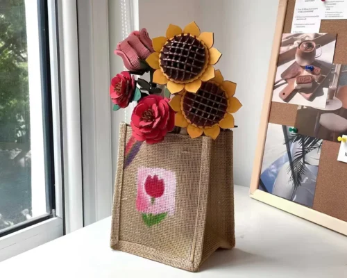 Paquete de flores 3d